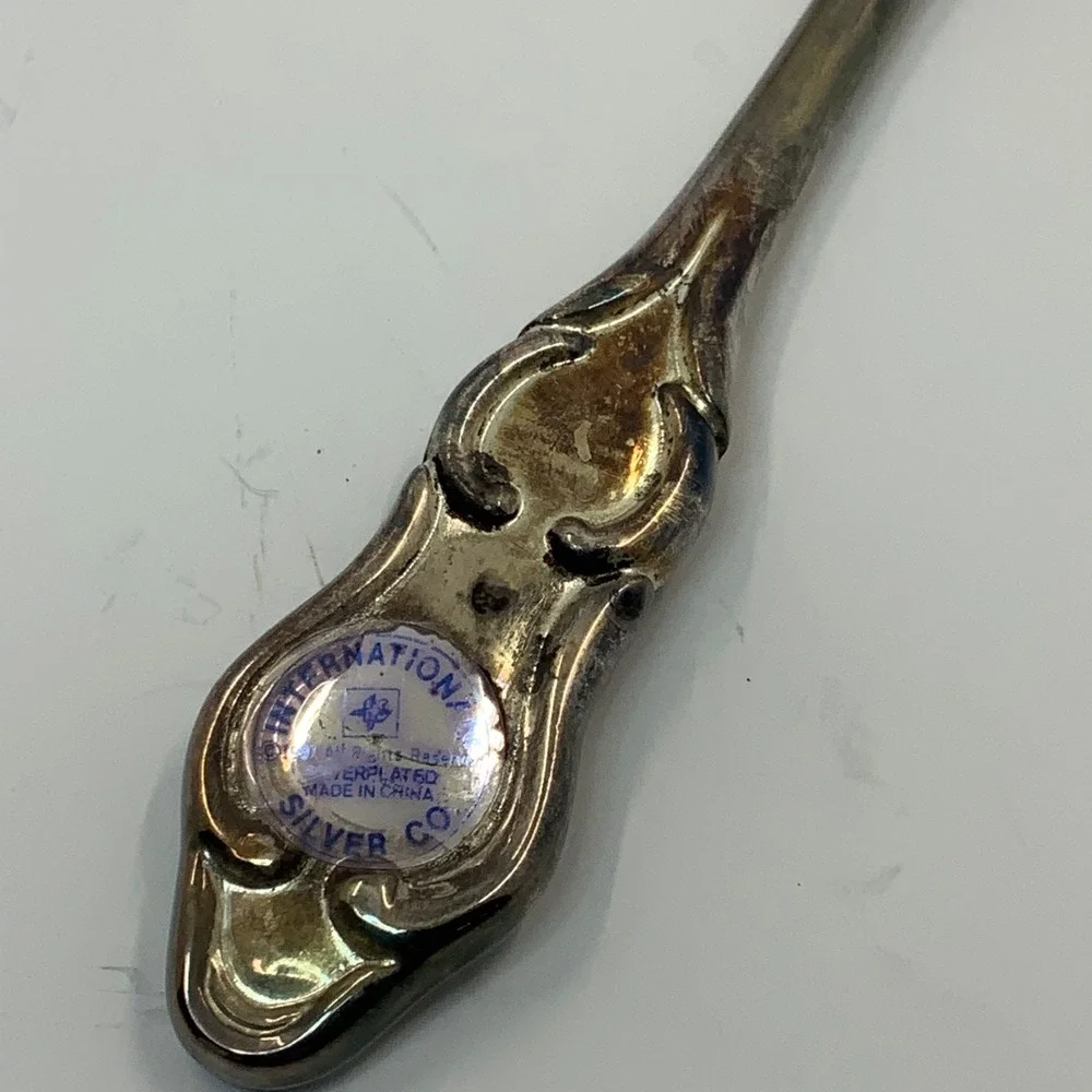 International‎ Silver Co 1992 Merry Christmas Silverplated Serving Trowel 11in